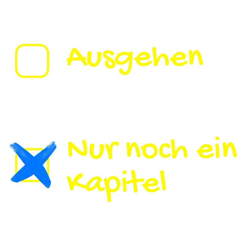Bücherwurm - Ausgehen oder noch ein Kapitel