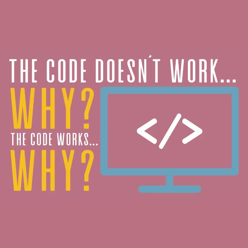 Code Coder Programmierer Software Coding Nerd