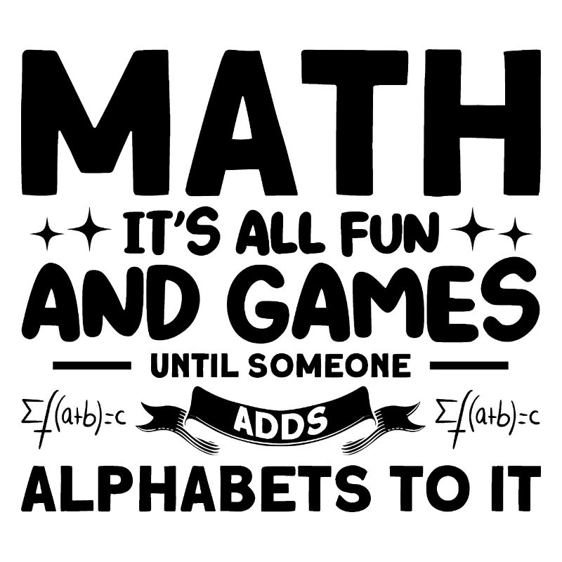 Math Mathématiques Sciences Math Cadeau