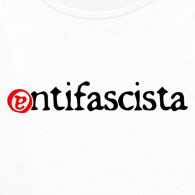 print antifascista a gemen black