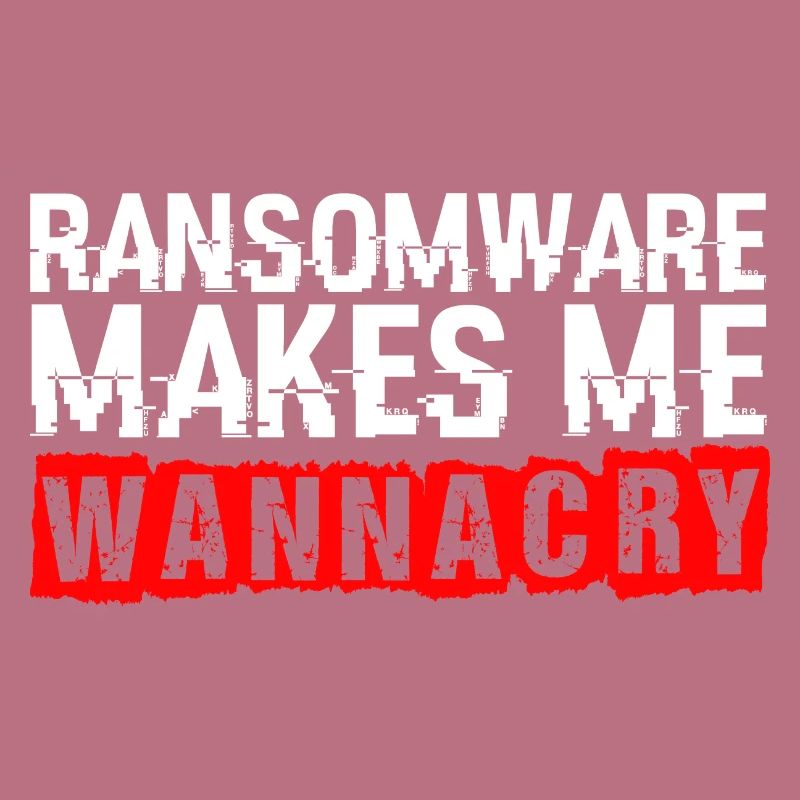 Ransomware lässt mich weinen Hacker Code Hacker