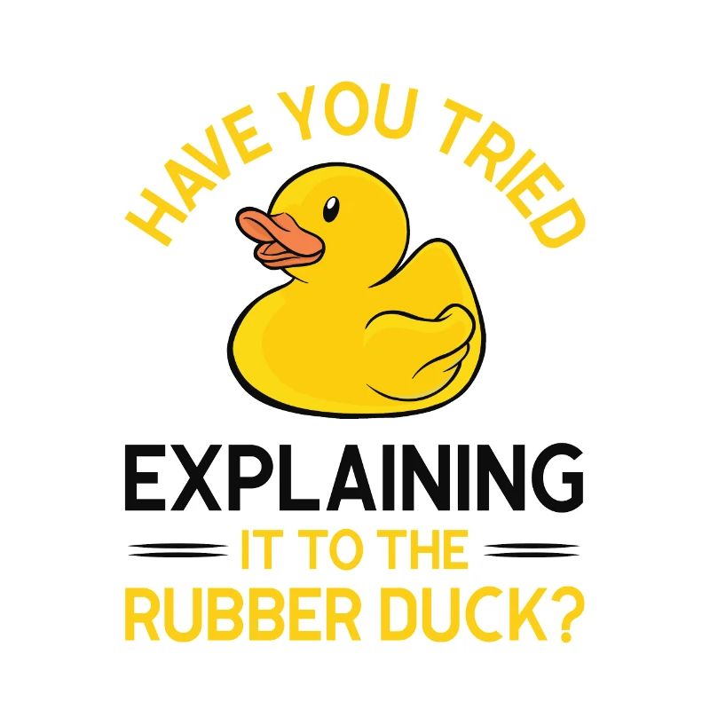 Programmer Rubber Duck Debug