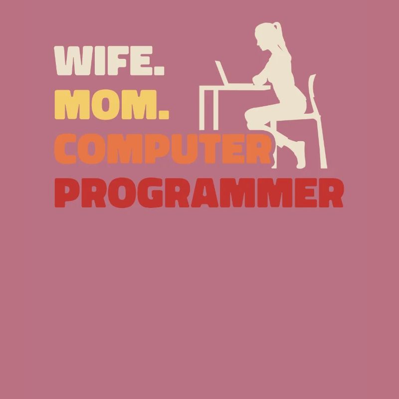 Entwickler Coder Programmierer Ehefrau