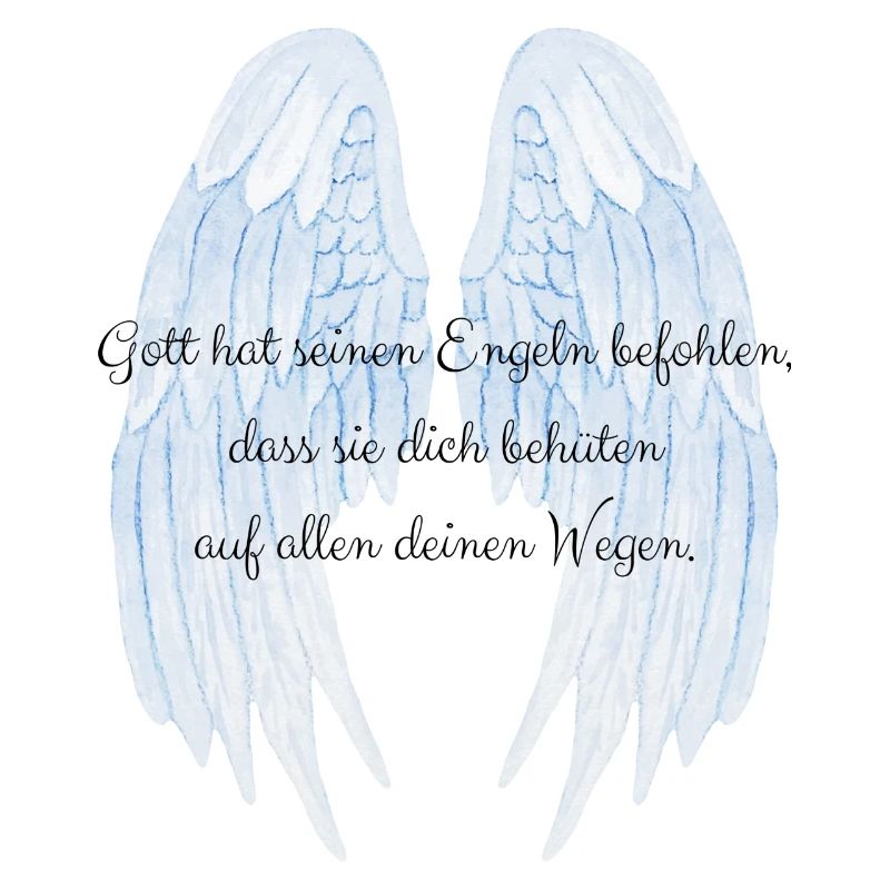 Dieu a commandé à ses anges de dire ange gardien