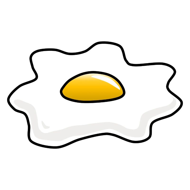 Fried egg egg fried egg