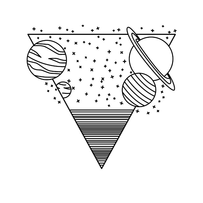 L’espace dans le triangle