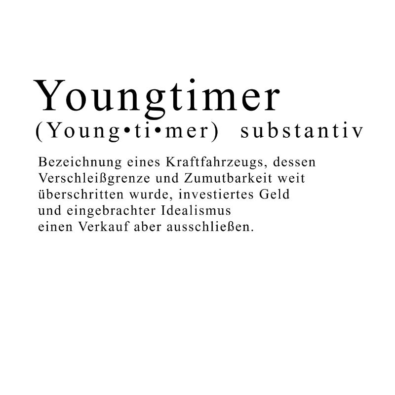Youngtimer Definition als Geschenk oder