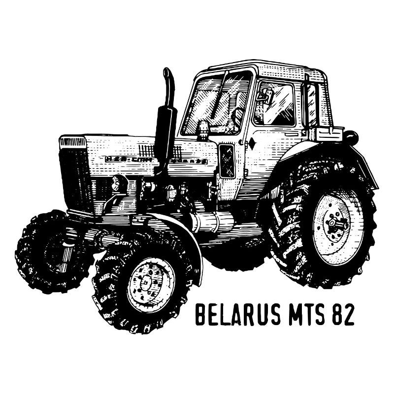 Belarus mts Traktor Landwirt Geschenk
