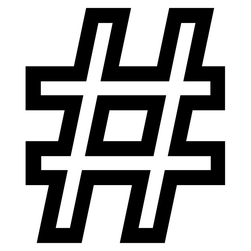 hashtag
