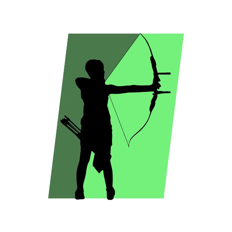 Arciere con balestra ad arco