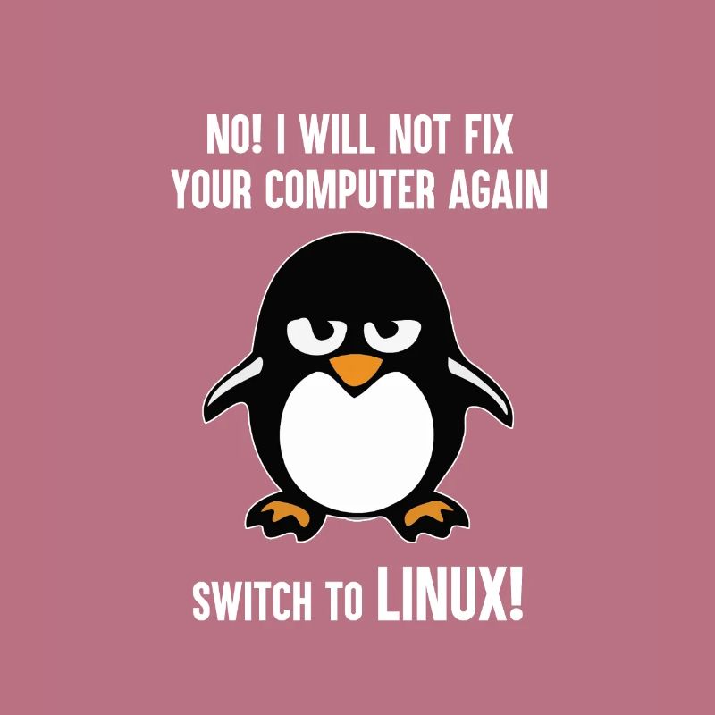Programming computer science gift · Linux