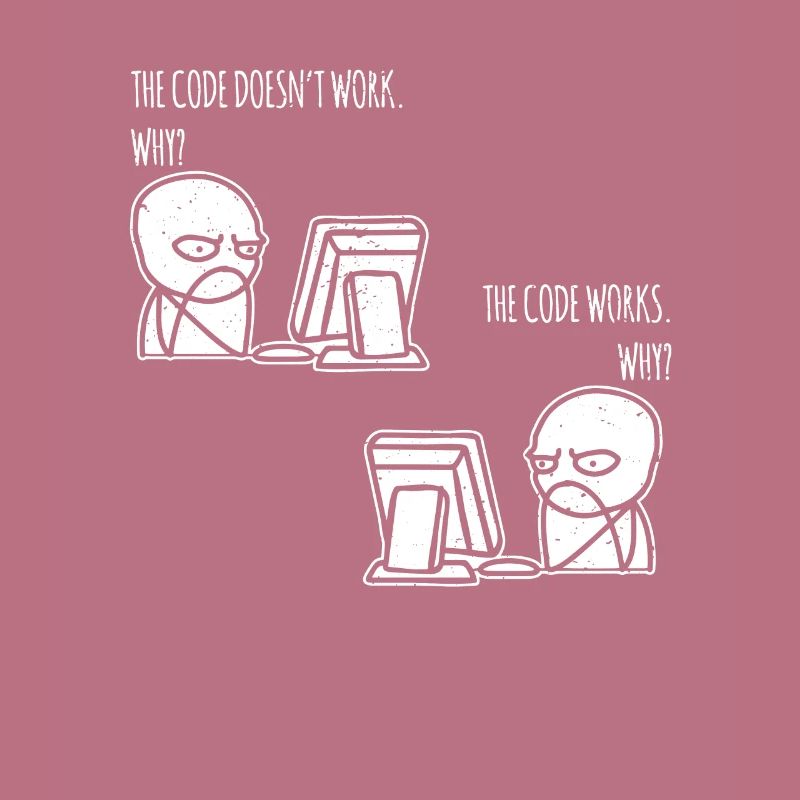 the code works why Programmer Computer Nerd