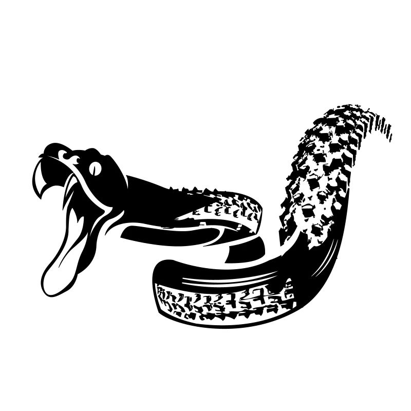 Singletrail.at - votre pneu devient un serpent!