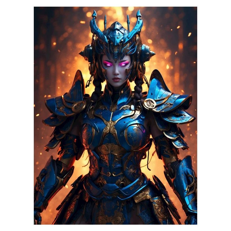 Samurai-Mädchen