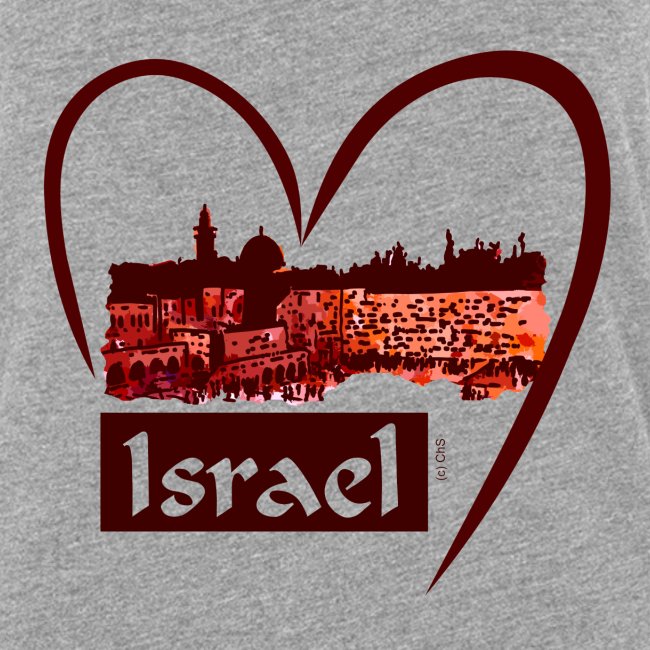 Jerusalem - I love Israel - Sunset