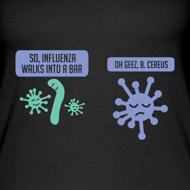 Influenza geht in eine Bar - Lustiges Wissenschaft