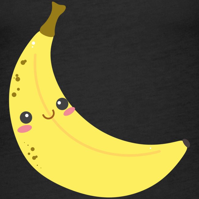banana with a smile