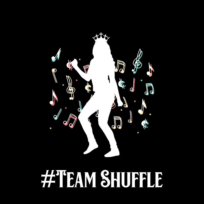 Team Shuffle Dance Tanz Disko Techno Geschenk
