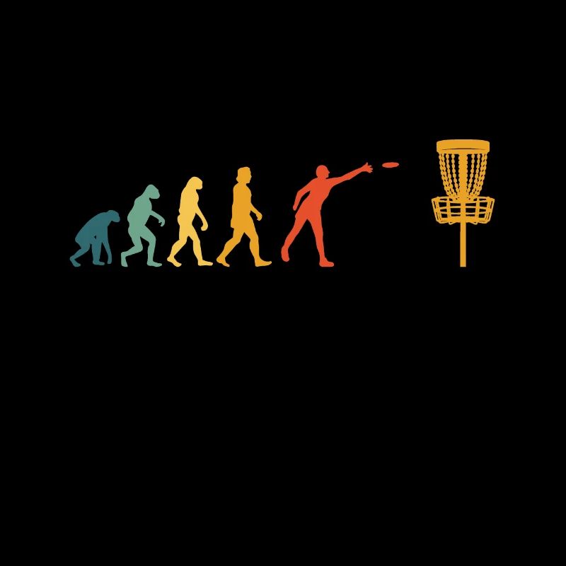 Disc Golf Evolution Vintage Disc Golf Player