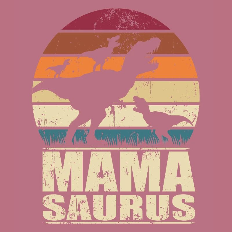 Mamasaurus Rex Dinosaurier Mutter Dino Drillinge