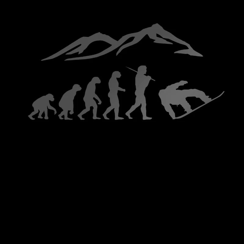 Snowboarding Evolution Boarder Schnee