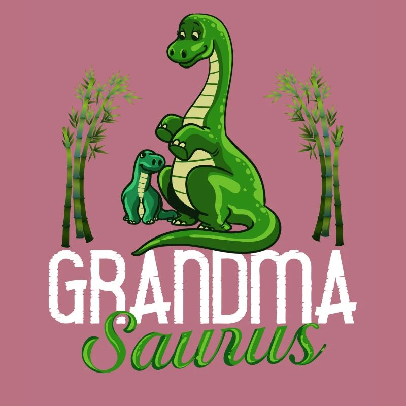 Dinosaurier Oma Saurus Omasaurus Großmutter