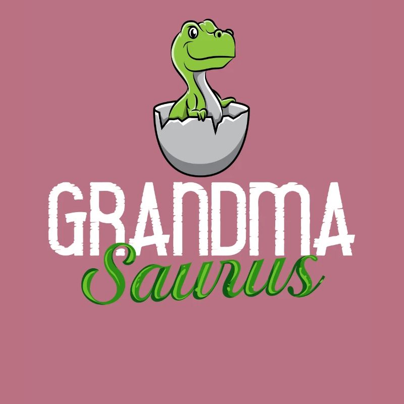 Dinosaurier Oma Saurus Omasaurus Großmutter