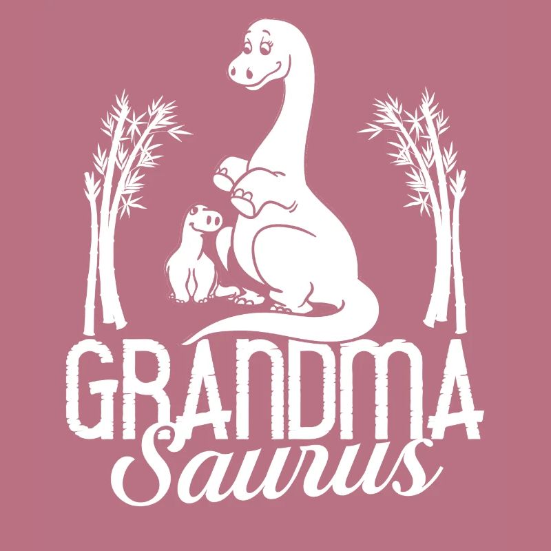 Dinosaurier Oma Saurus Omasaurus Großmutter