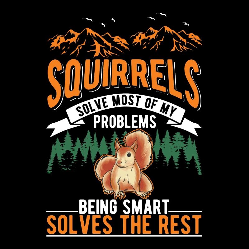 Eichhörnchen Geschenk Grauhörnchen Squirrel