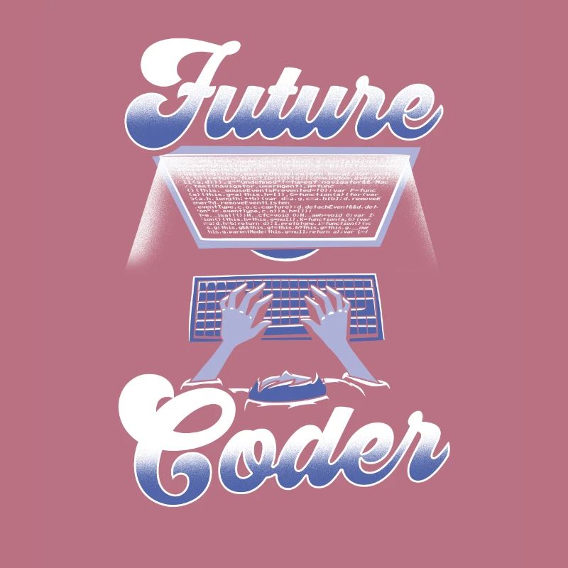 Zukünftiger Coder Code Programmierer Coding