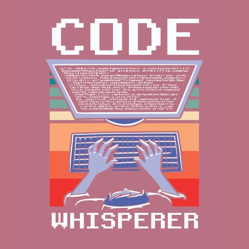 Code Whisperer Programmer Coding Coder