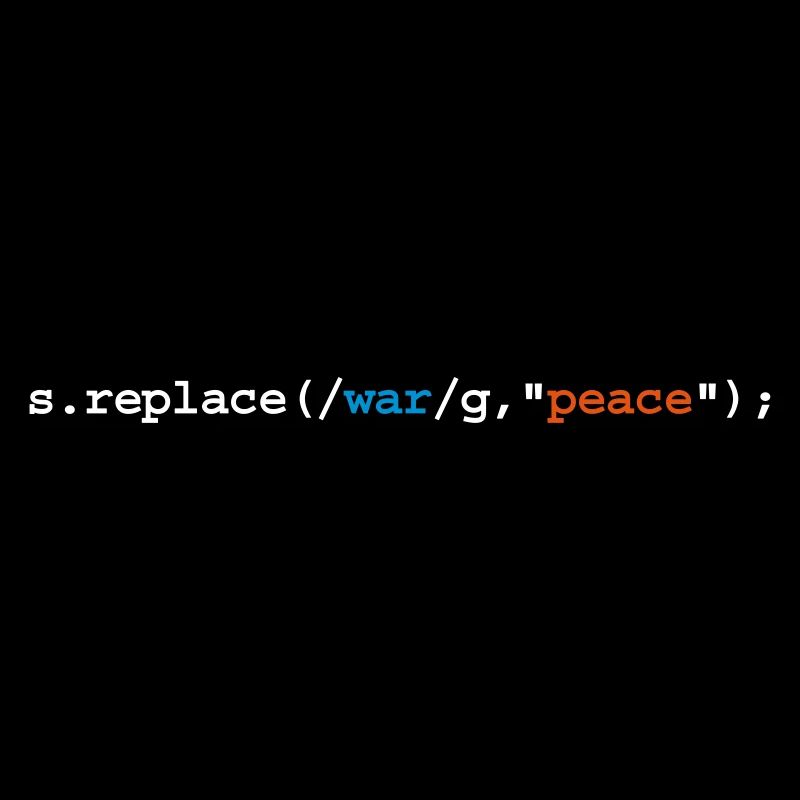 replace war with peace
