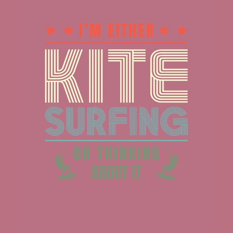 Ich Bin Entweder Kitesurfen Oder Denke Darüber