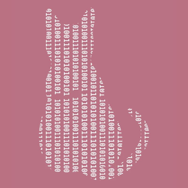 Informatiker Katze Admin Programmierer