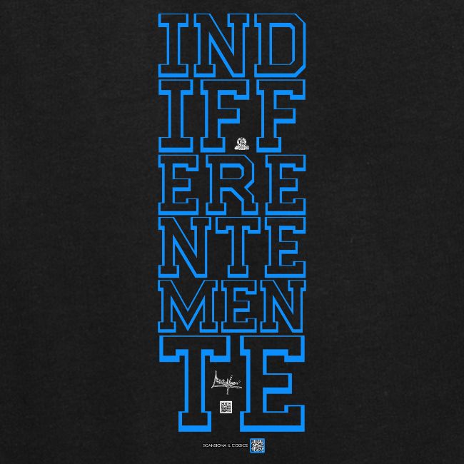 Indifferentemente (blu)