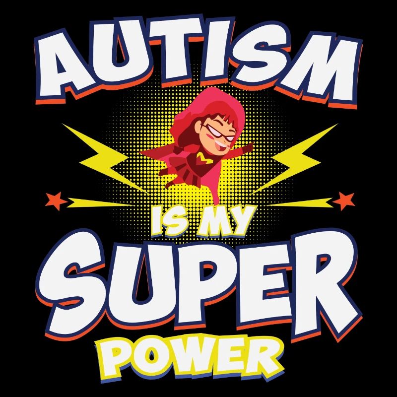 Autismus Superheld Pfleger Eltern Kinder Geschenk