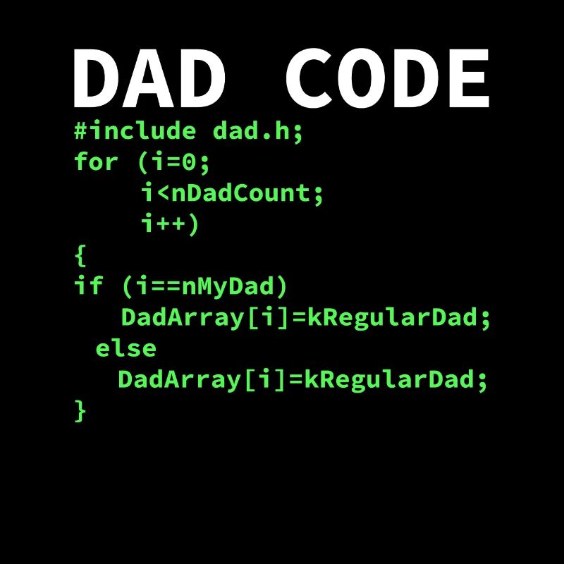 Entwickler Coder Programmierer Papa