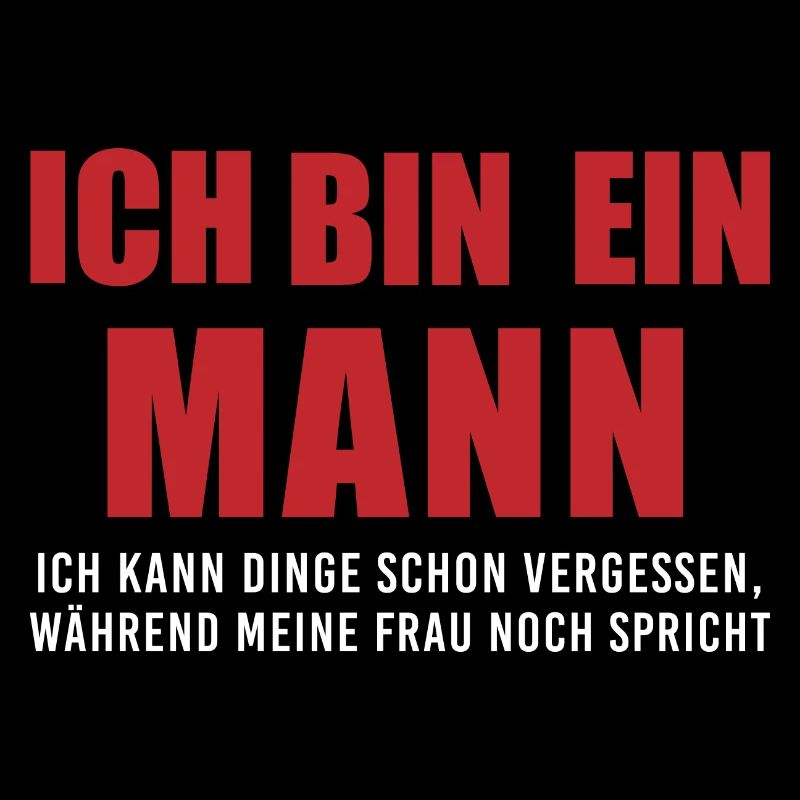 Ich bin ein Mann