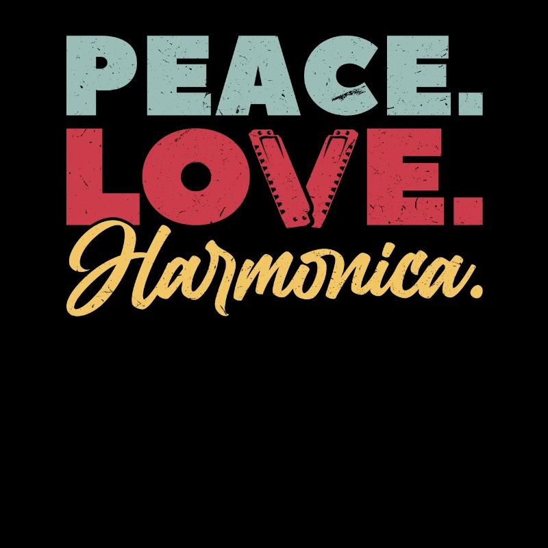 Peace. Love. Harmonica. - Harmonica Player