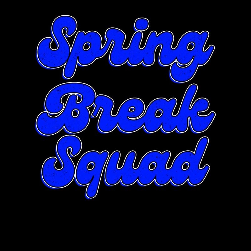 Spring Break Squad Summer Holiday Spring Break