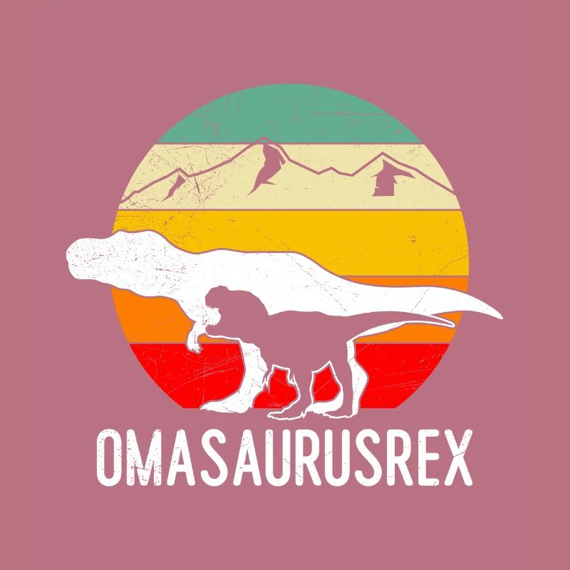 Omasaurus Muttertag Großmutter Dinosaurier