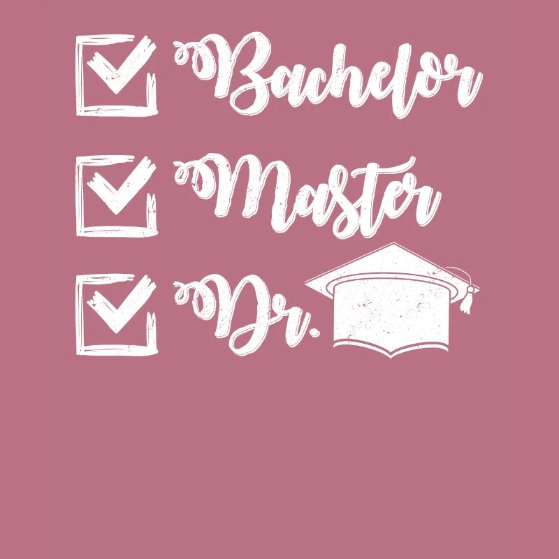Bachelor Master Dr. Master's Thesis completed
