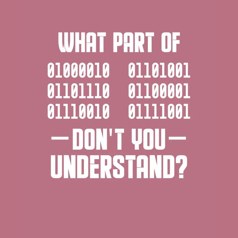 Binär Code Programmierer Coder Geschenk