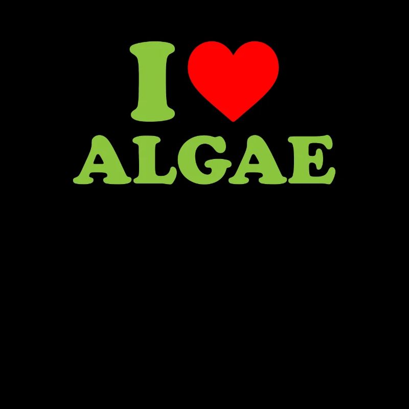 I love algae, algae diatom