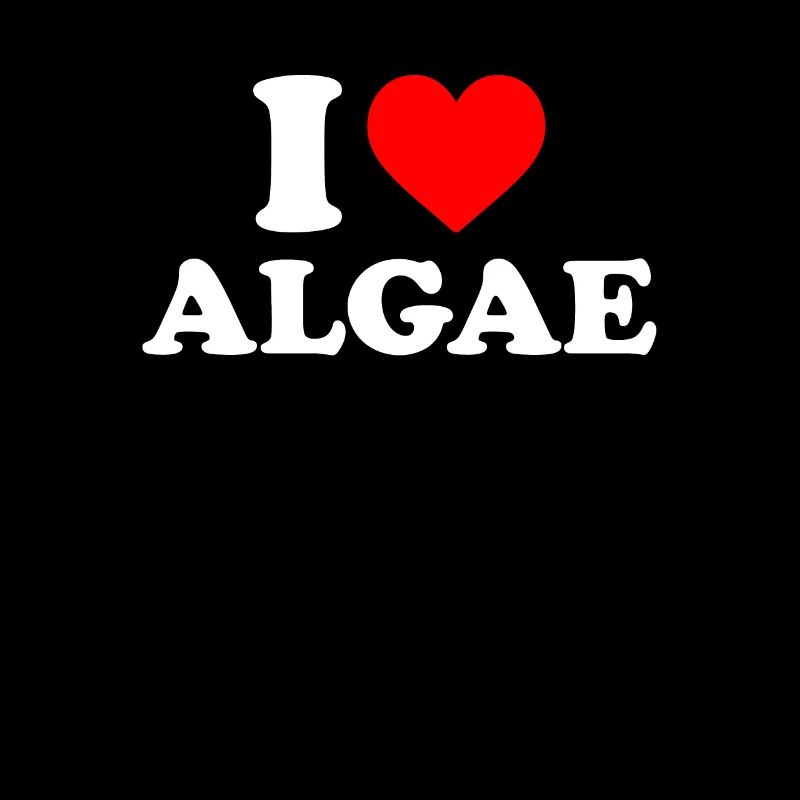 I love algae, algae diatom