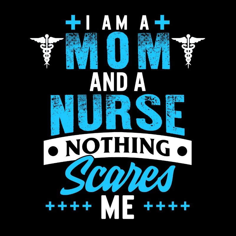 Muttertagshemd Ich bin Mama und Krankenschwester nichts