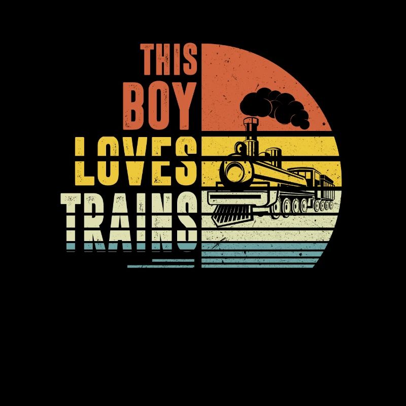 This Boy Loves Train, Train Engineer, Railroad