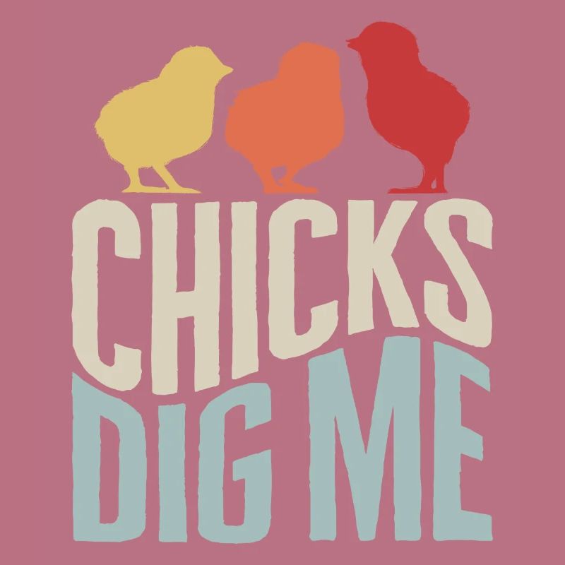 Easter Chick Shirt, Chicks Dig Me Tee, Easter