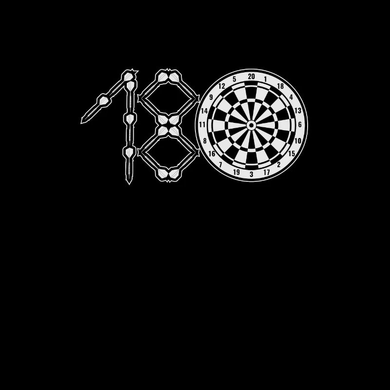 Darts one hundred and eighty 180 points darts