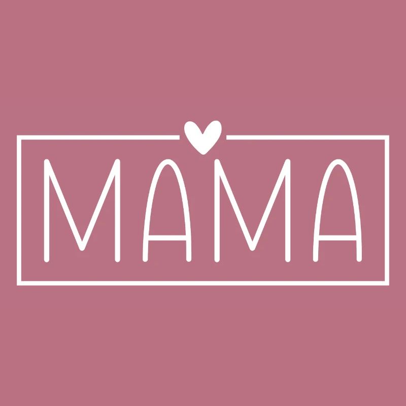 Mama Rahmen Herz Mutter Liebe Muttertag Geschenk